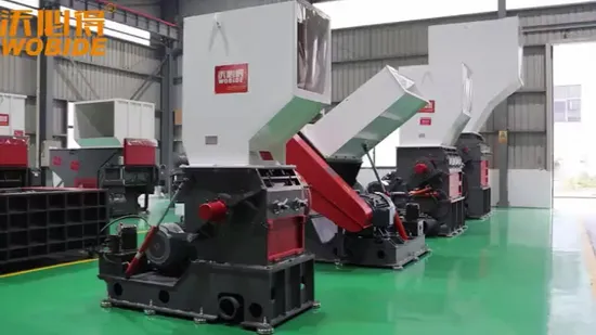 Plastic Grinder Crusher Machine for Recyclable Waste LDPE LLDPE PE Plastic Chopper